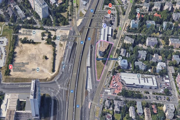 Prime Commercial Site — Dual Investment Strategy at Budapest's Western Gateway